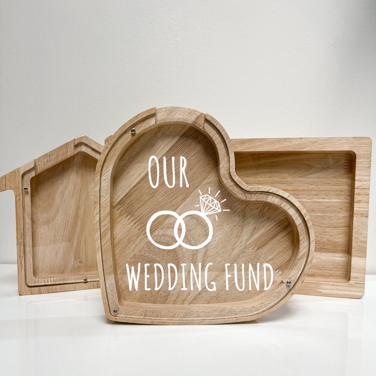 Personalized Wedding Fund Savings Banks