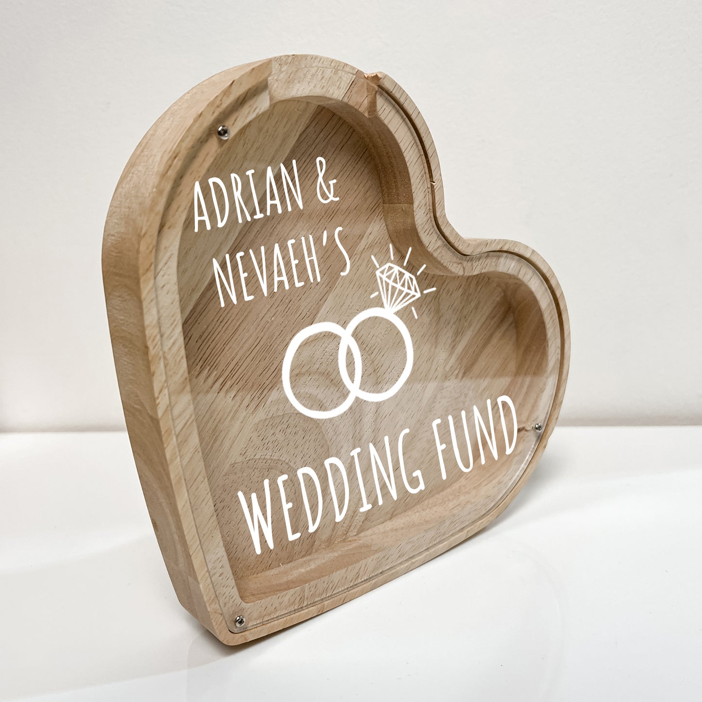 Personalized Wedding Fund Savings Banks
