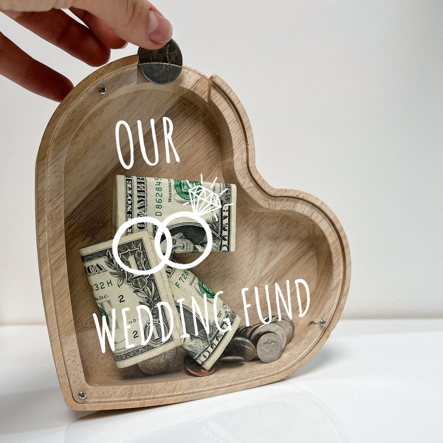 Personalized Wedding Fund Savings Banks