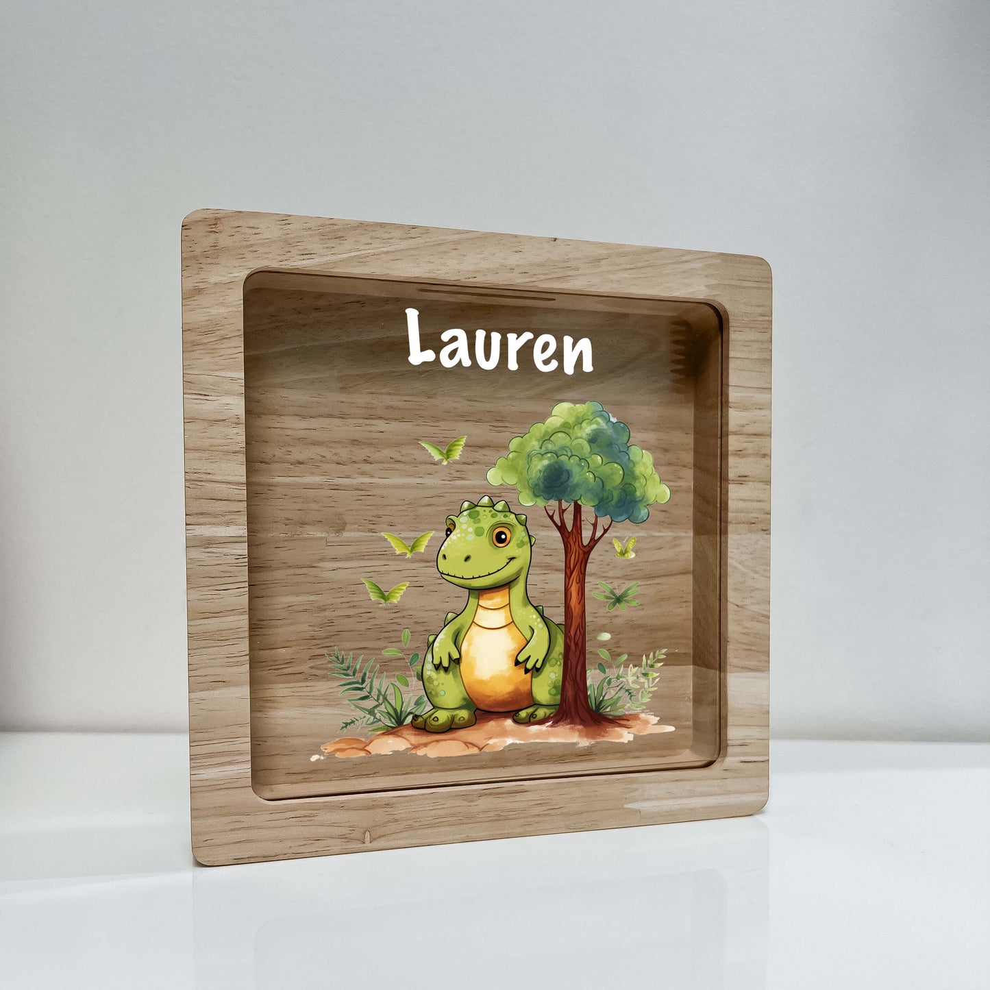 Personalized Dinosaur Savings Banks