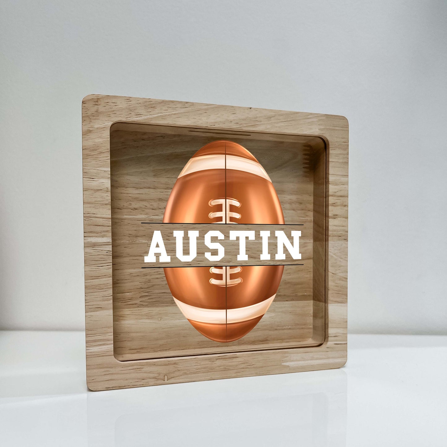 Personalized Football Savings Banks