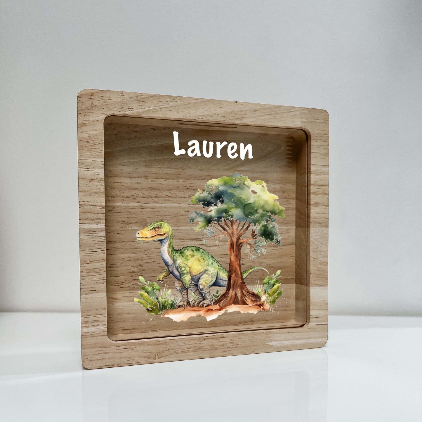 Personalized Dinosaur Savings Banks
