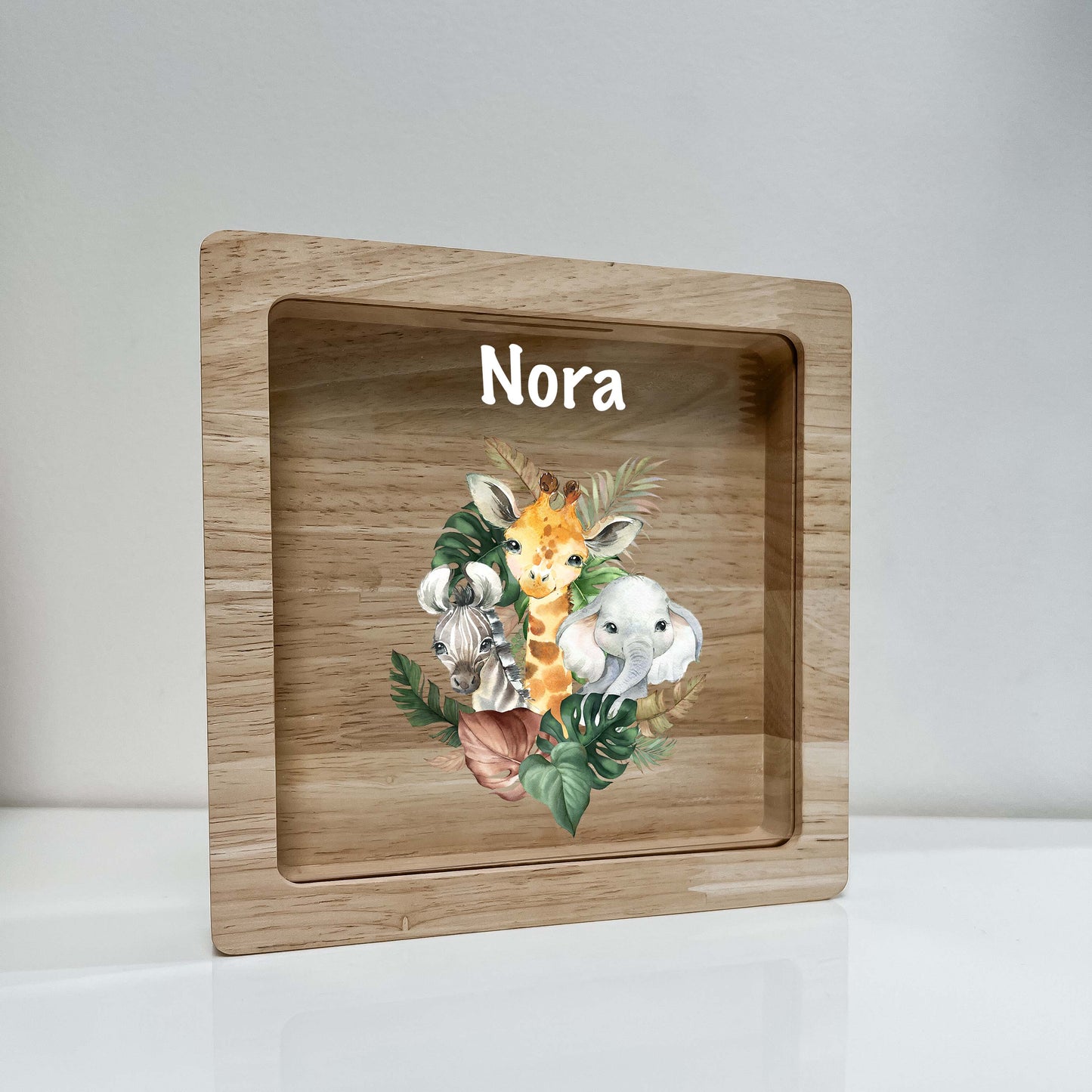 Personalized Baby Animals Savings Banks