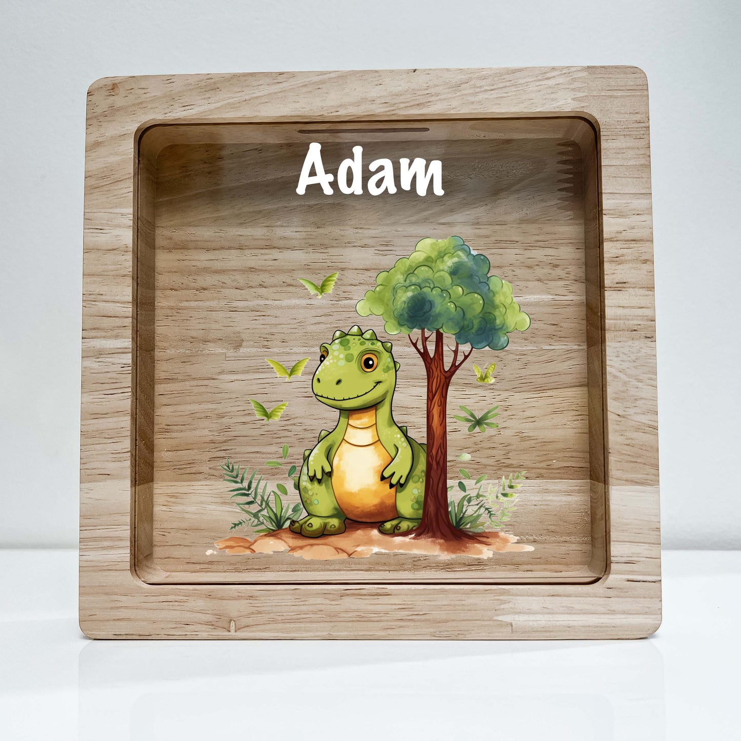 Personalized Dinosaur Savings Banks