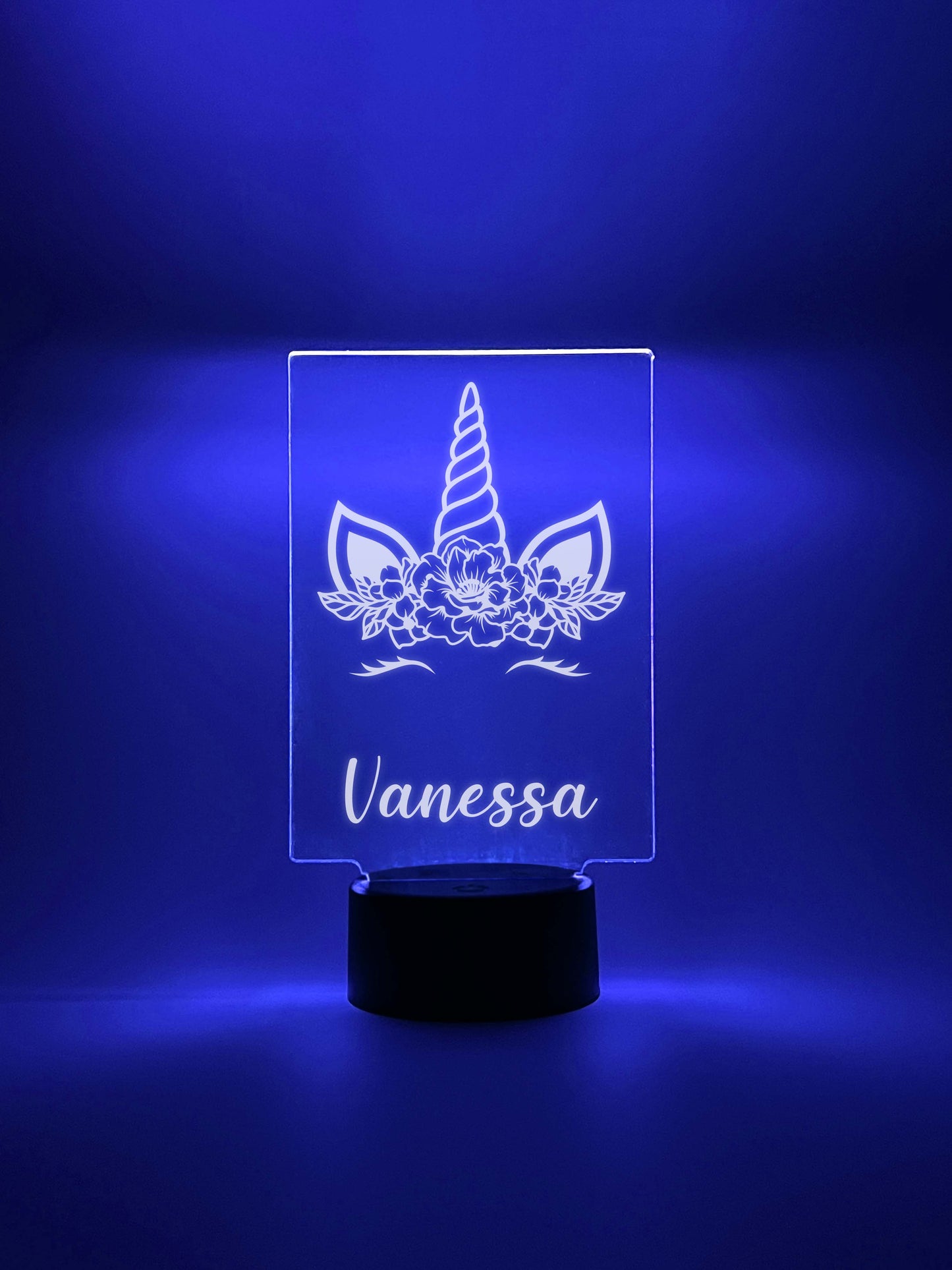 Custom Unicorn Design Night Light Up Table LED Lamp