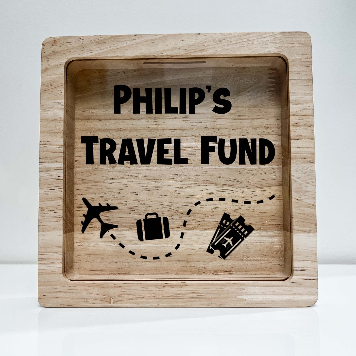 Personalized Travel Fund Savings Banks