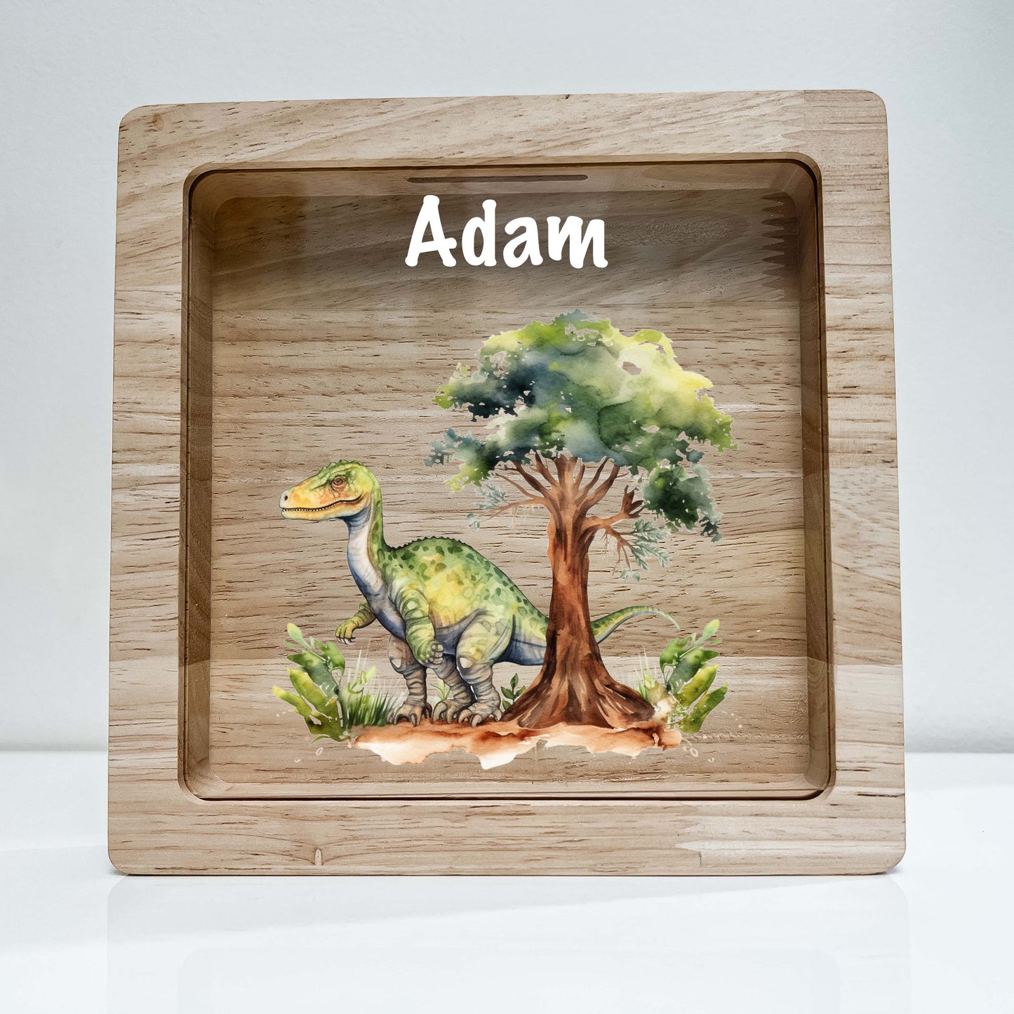 Personalized Dinosaur Savings Banks
