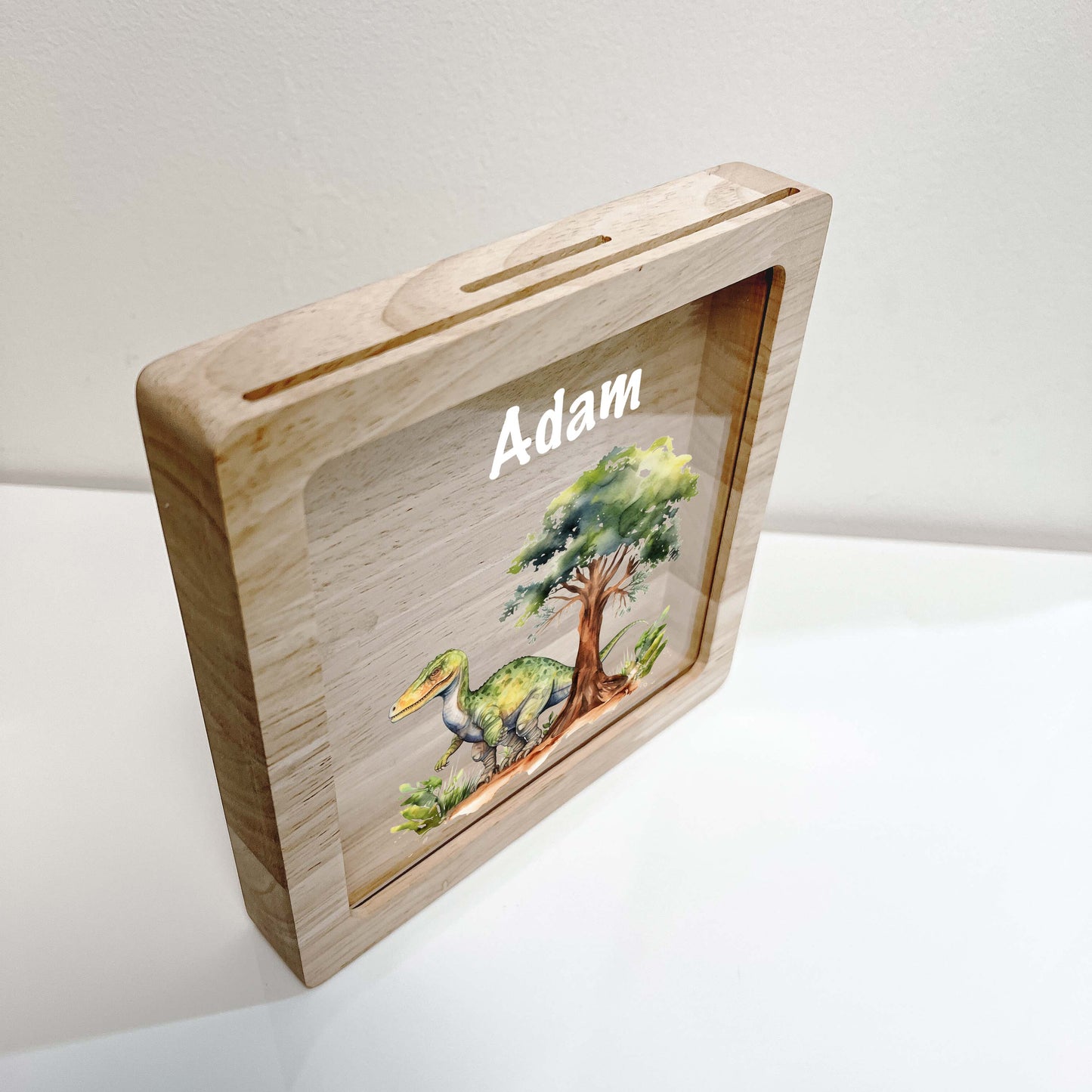 Personalized Dinosaur Savings Banks