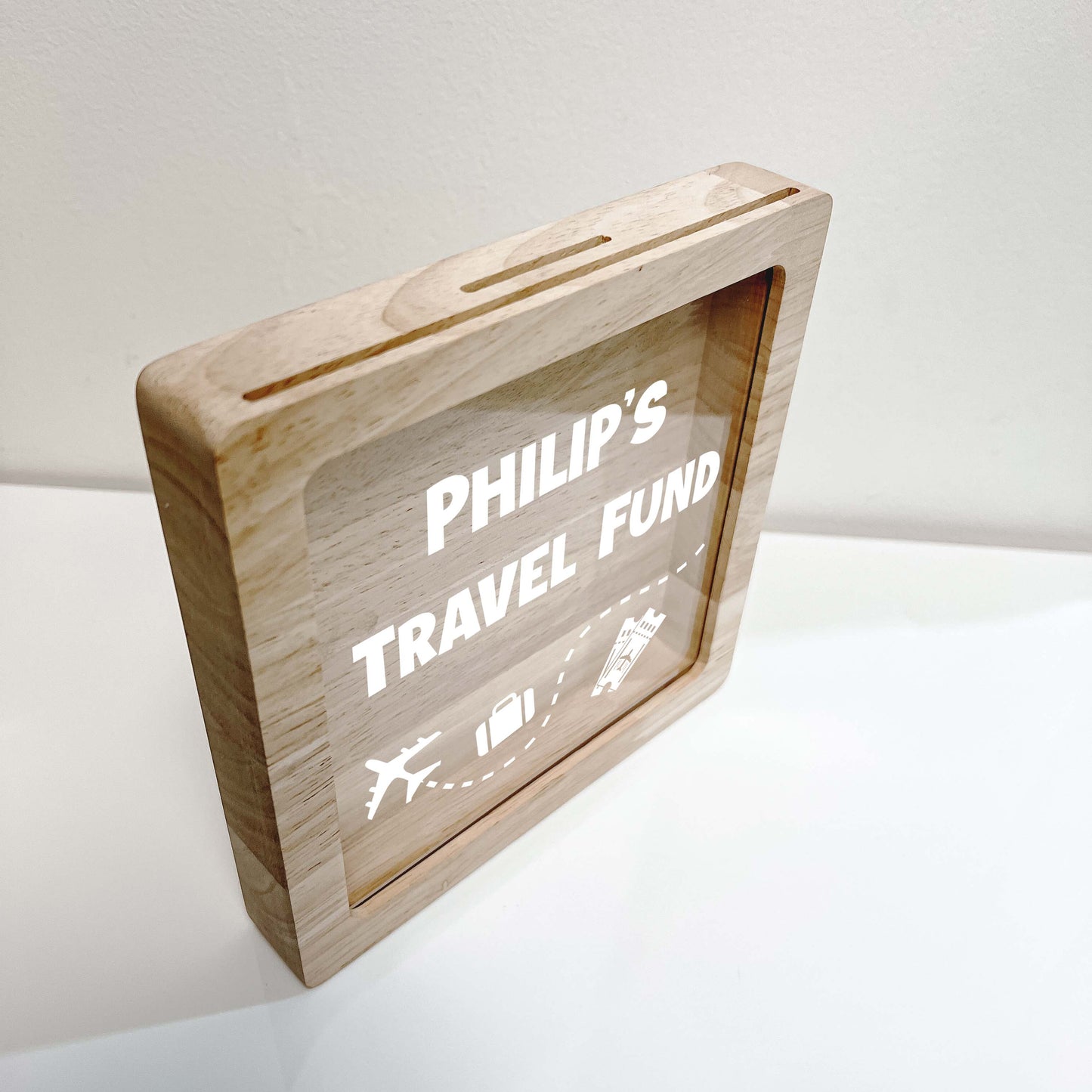 Personalized Travel Fund Savings Banks