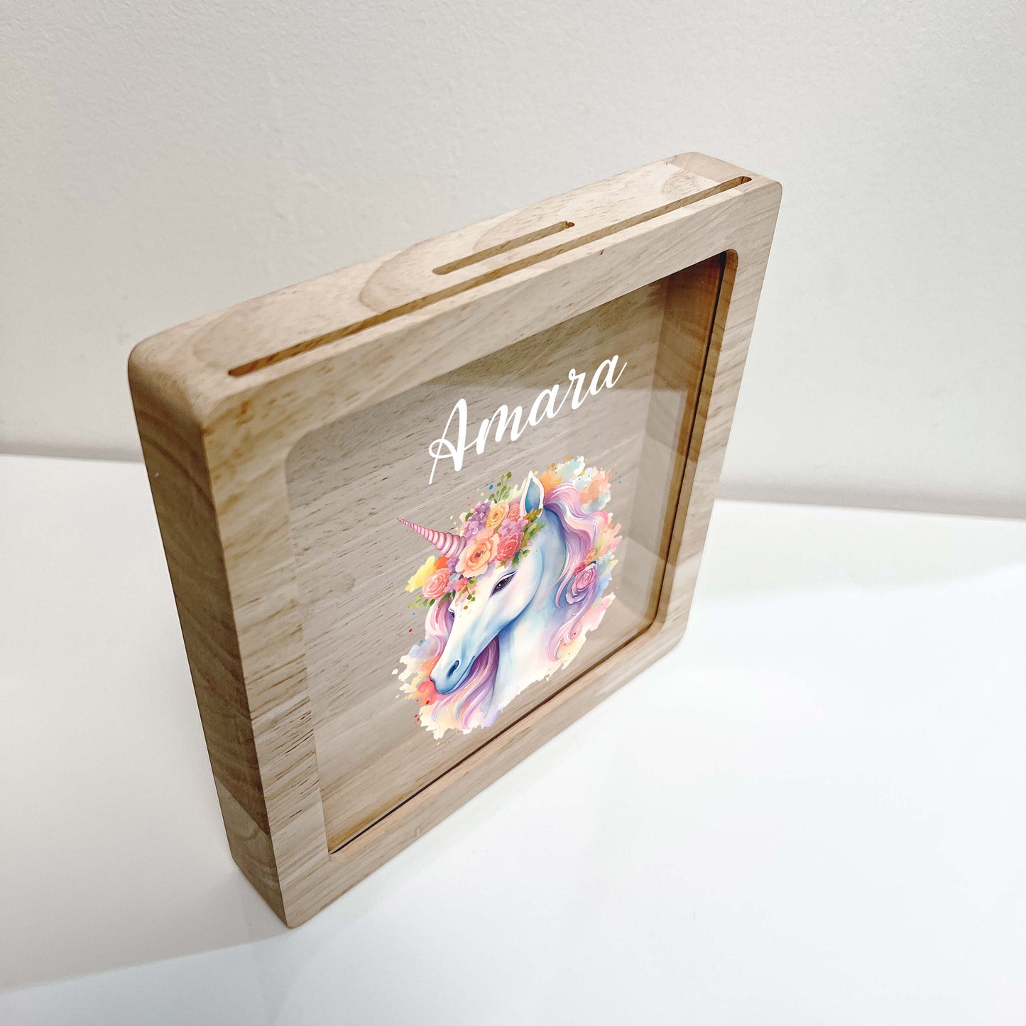 Personalized Magical Unicorn Savings Banks