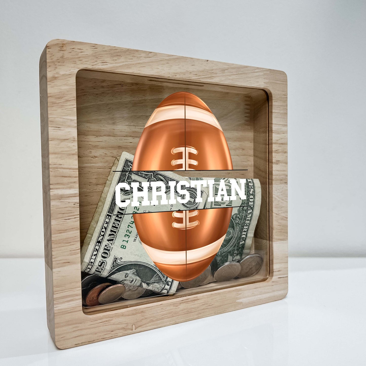 Personalized Football Savings Banks