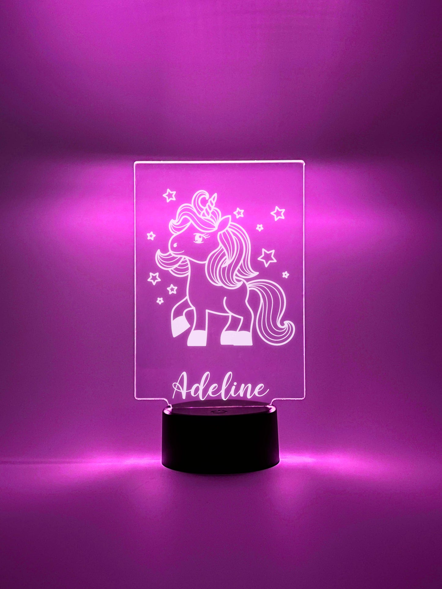 Custom Unicorn Design Night Light Up Table LED Lamp