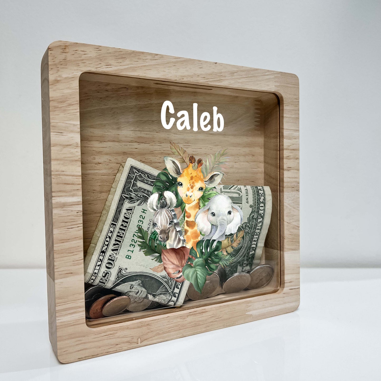 Personalized Baby Animals Savings Banks