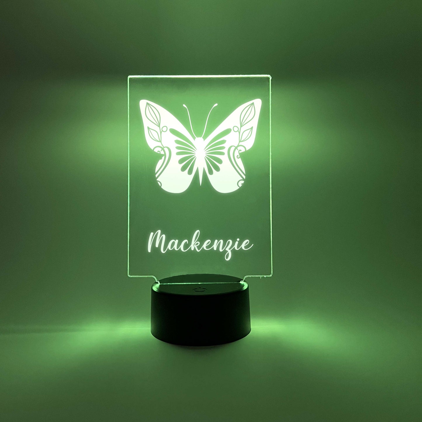 Custom Butterfly Design Night Light Up Table LED Lamp