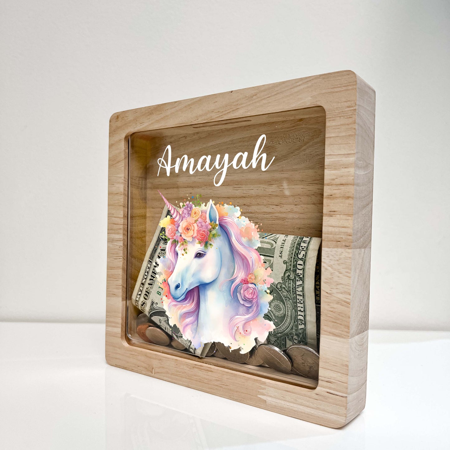 Personalized Magical Unicorn Savings Banks