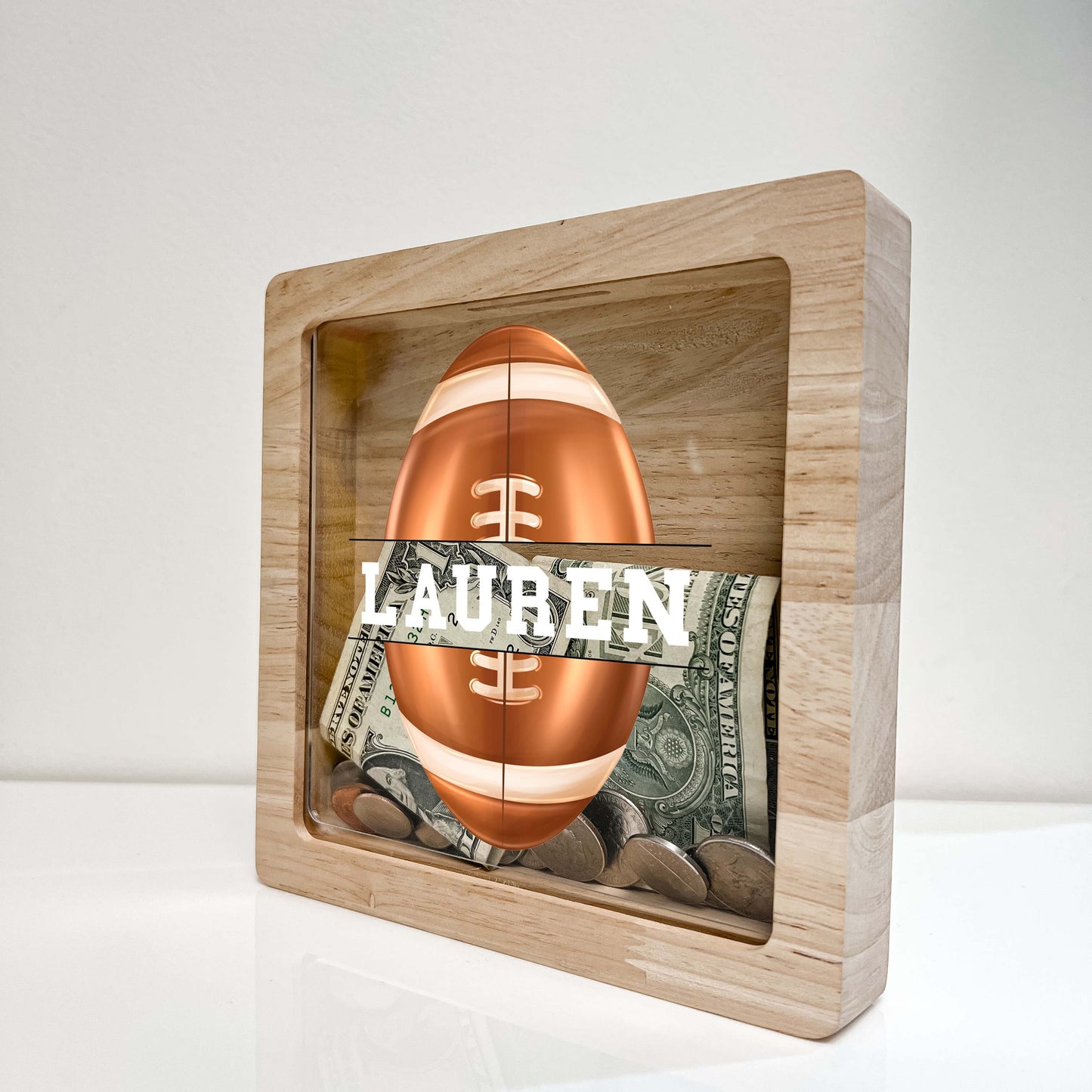 Personalized Football Savings Banks