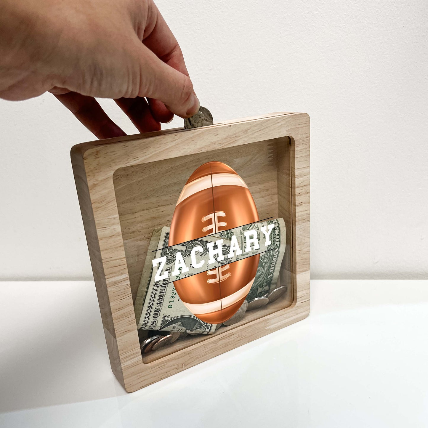 Personalized Football Savings Banks