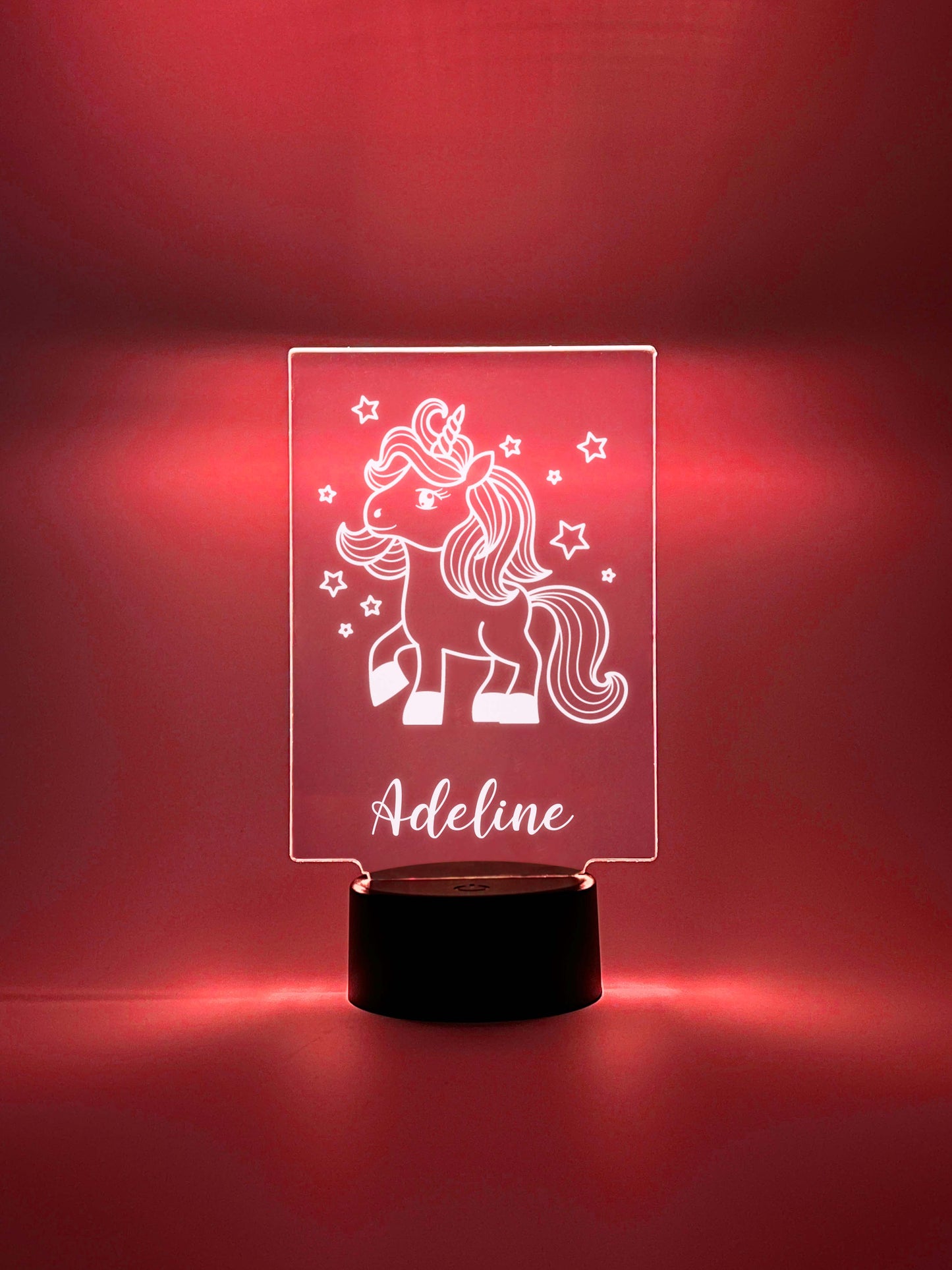 Custom Unicorn Design Night Light Up Table LED Lamp