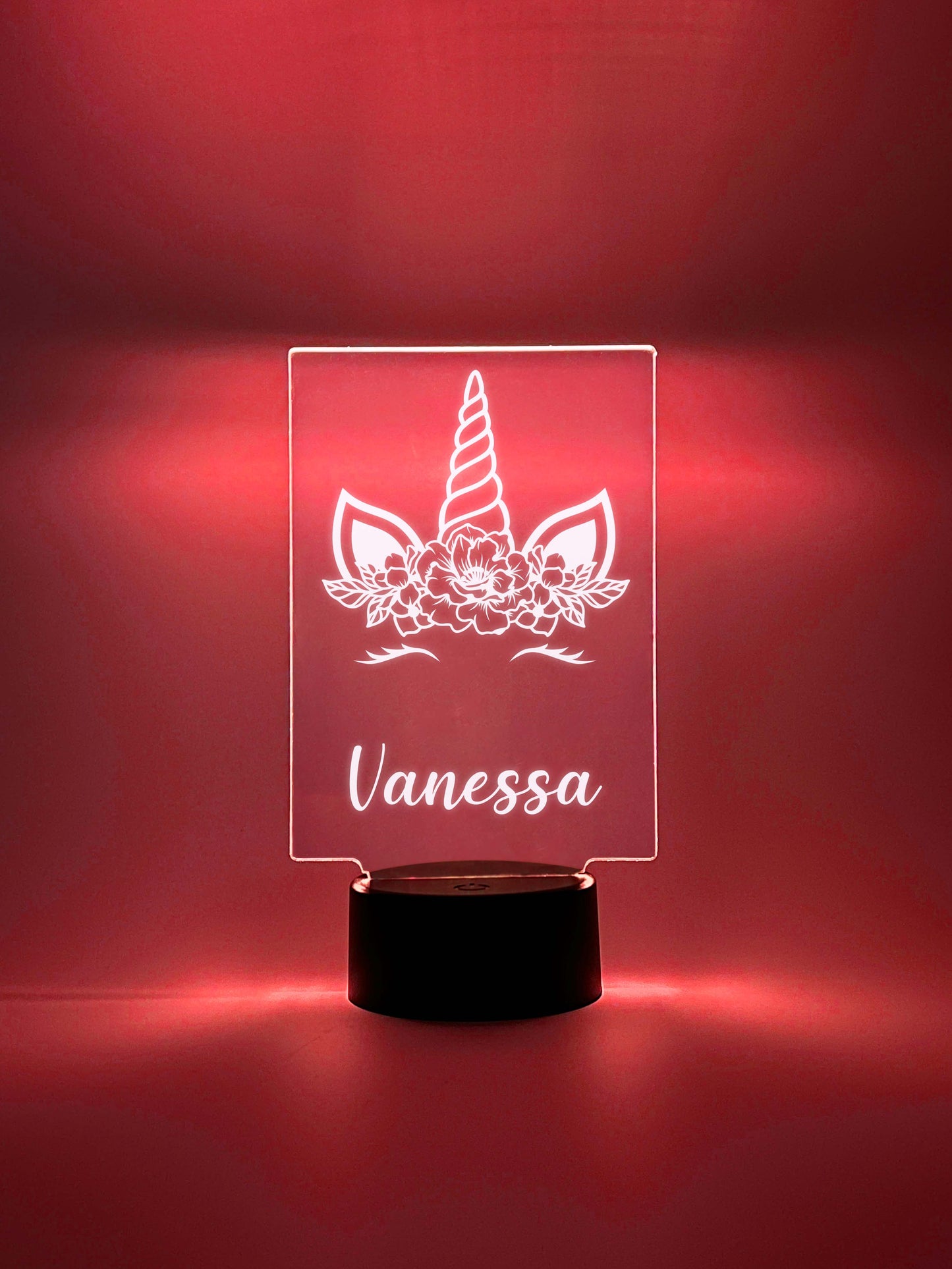 Custom Unicorn Design Night Light Up Table LED Lamp