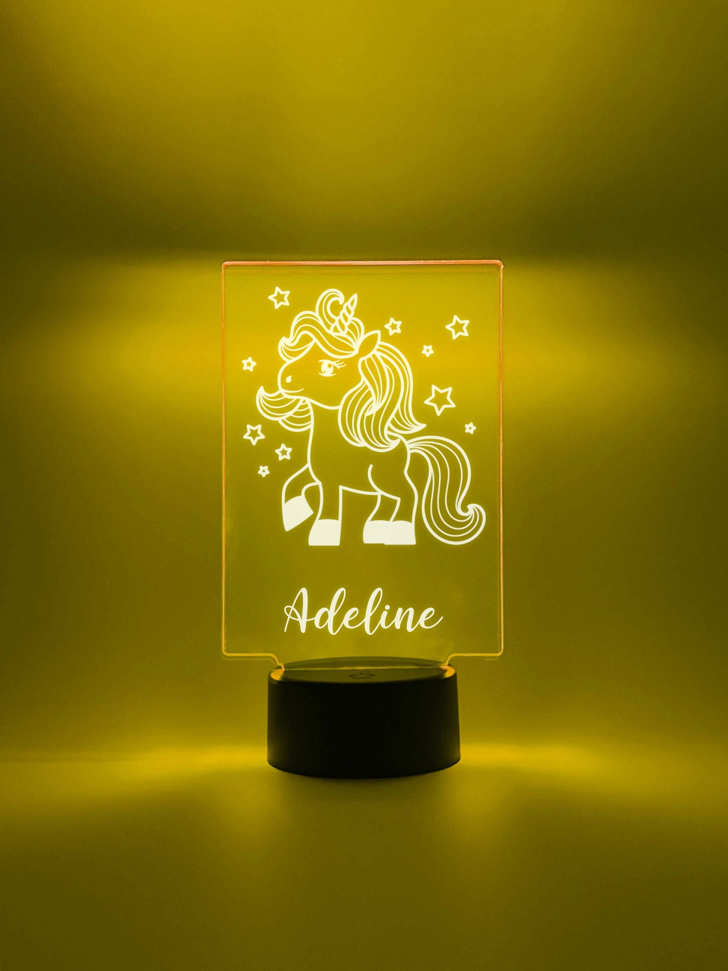 Custom Unicorn Design Night Light Up Table LED Lamp