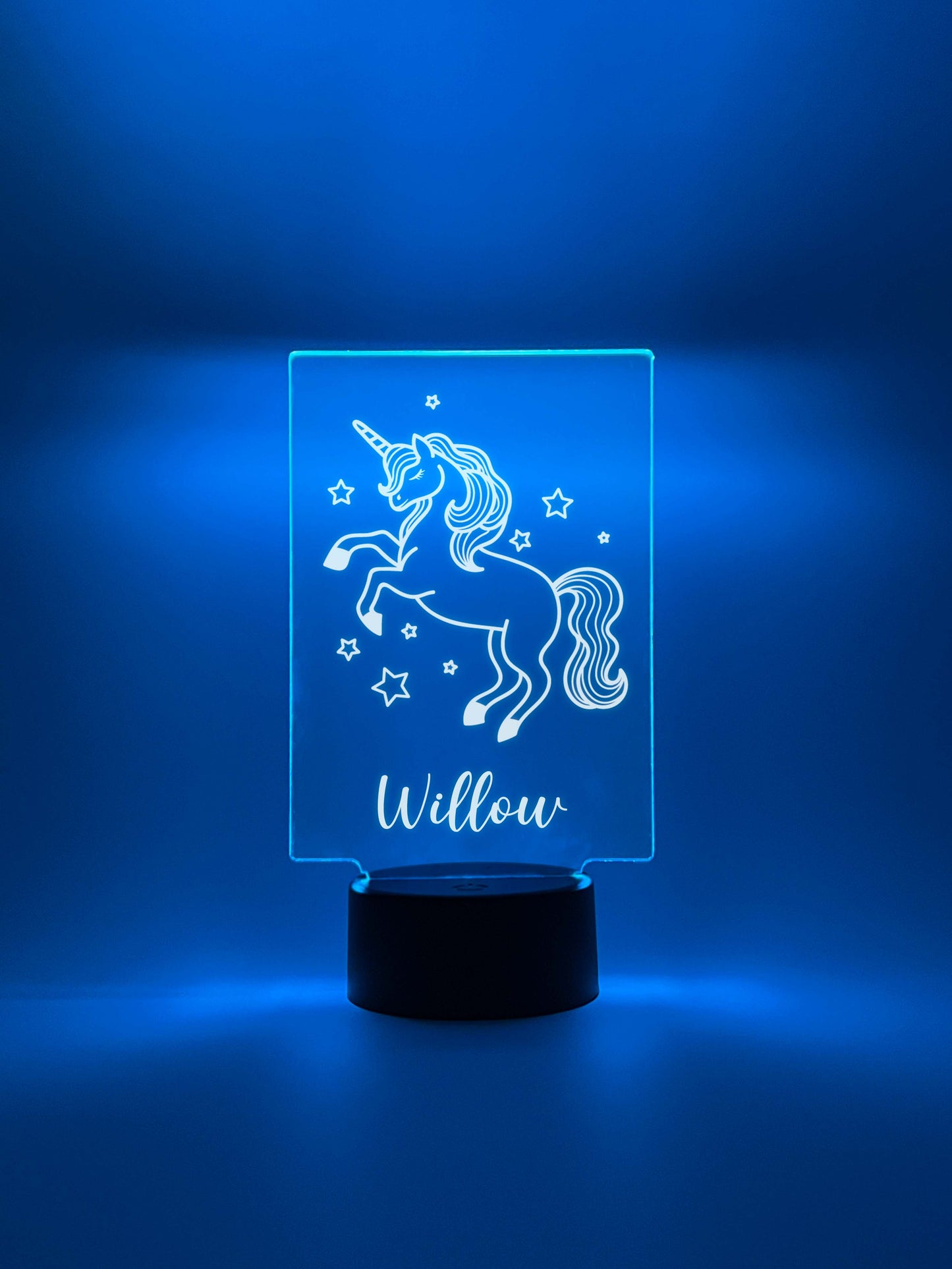 Custom Unicorn Design Night Light Up Table LED Lamp
