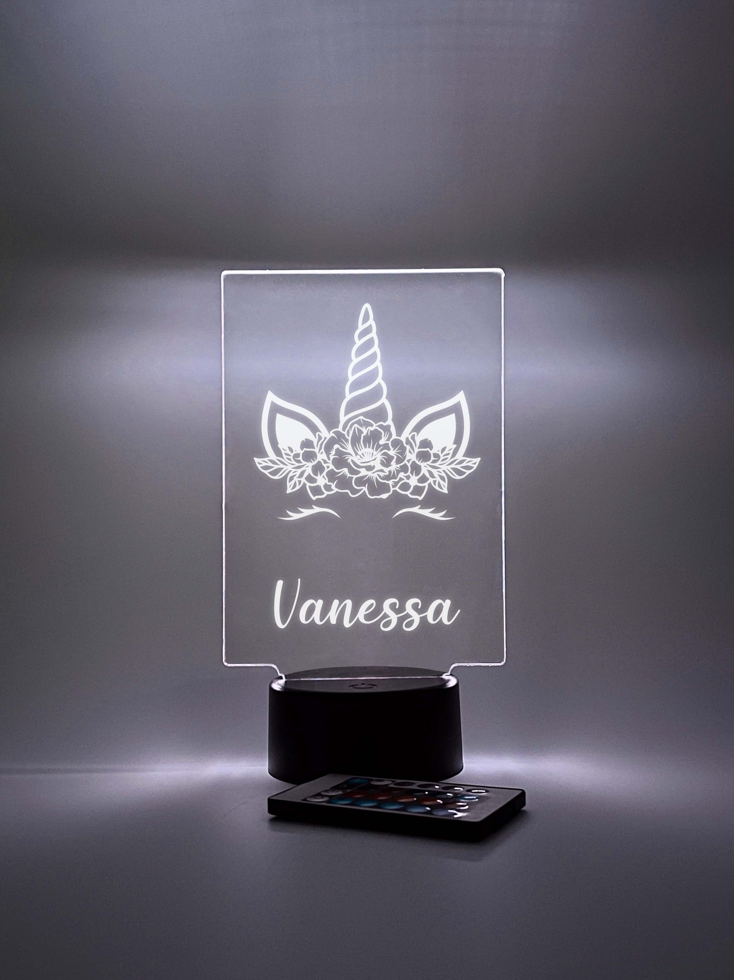 Custom Unicorn Design Night Light Up Table LED Lamp