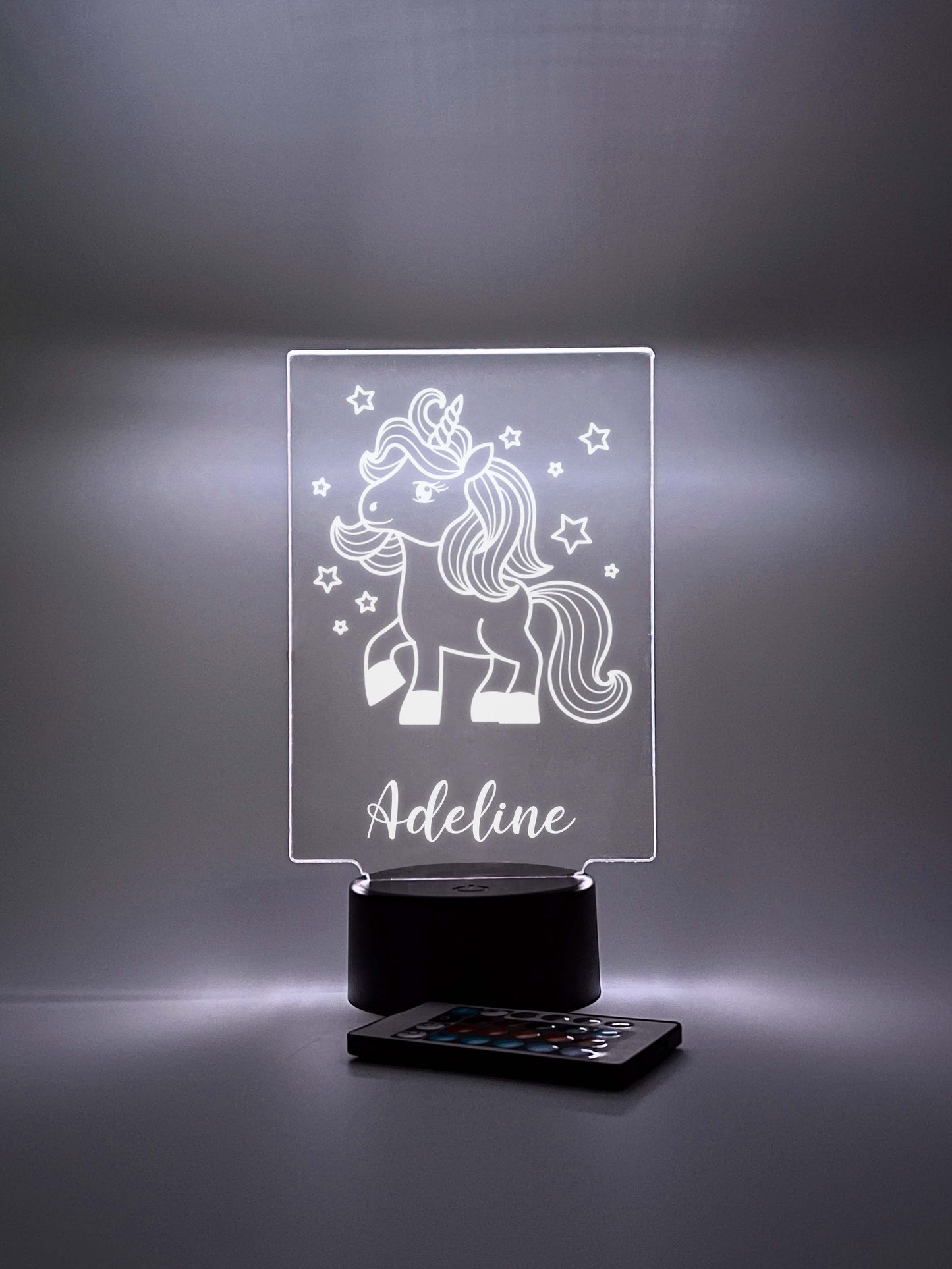 Custom Unicorn Design Night Light Up Table LED Lamp