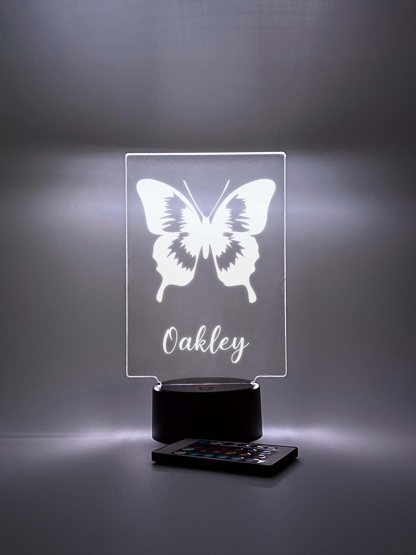 Custom Butterfly Design Night Light Up Table LED Lamp