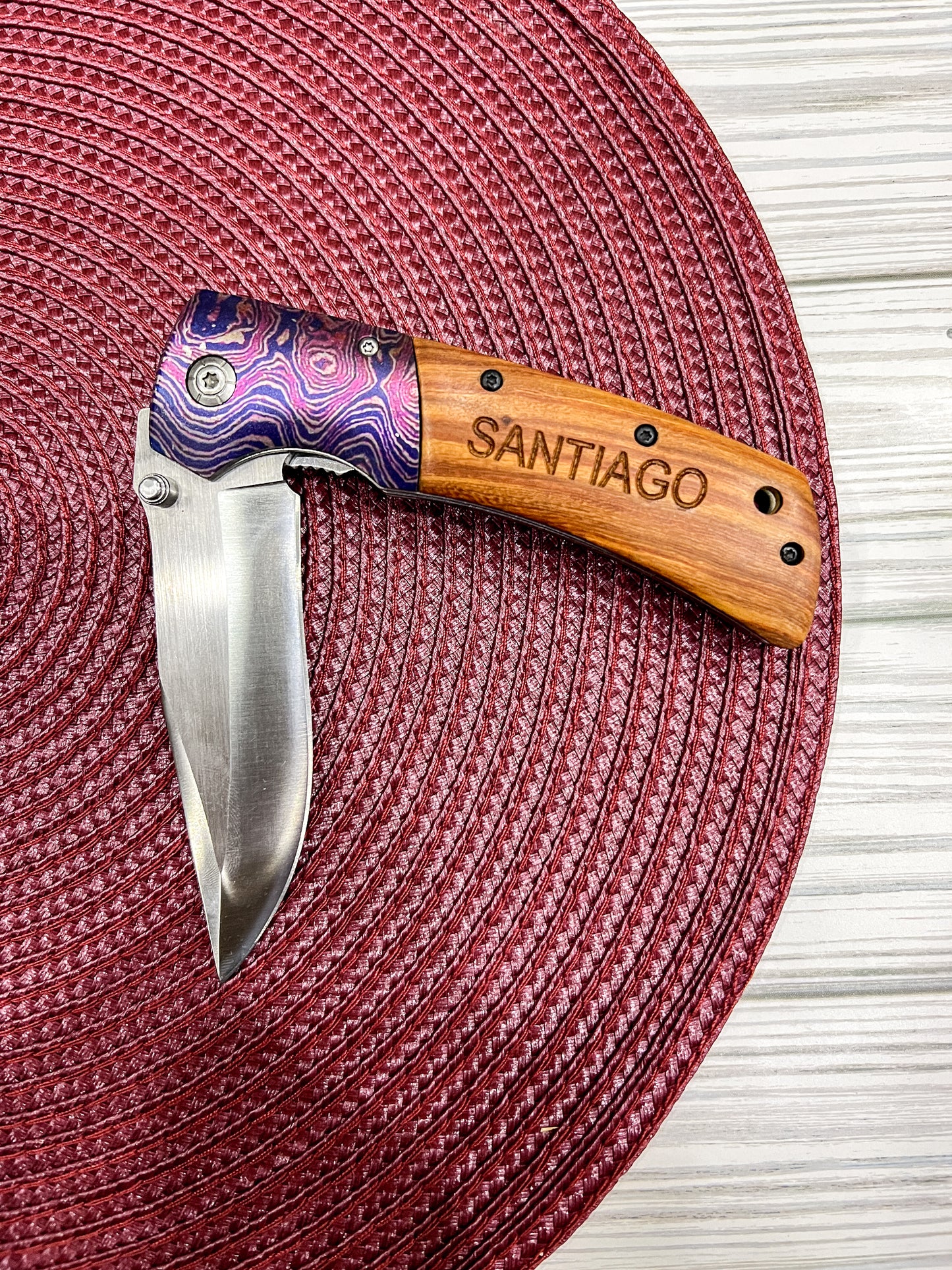 Personalized Custom Pocket Knife, Folding Knife