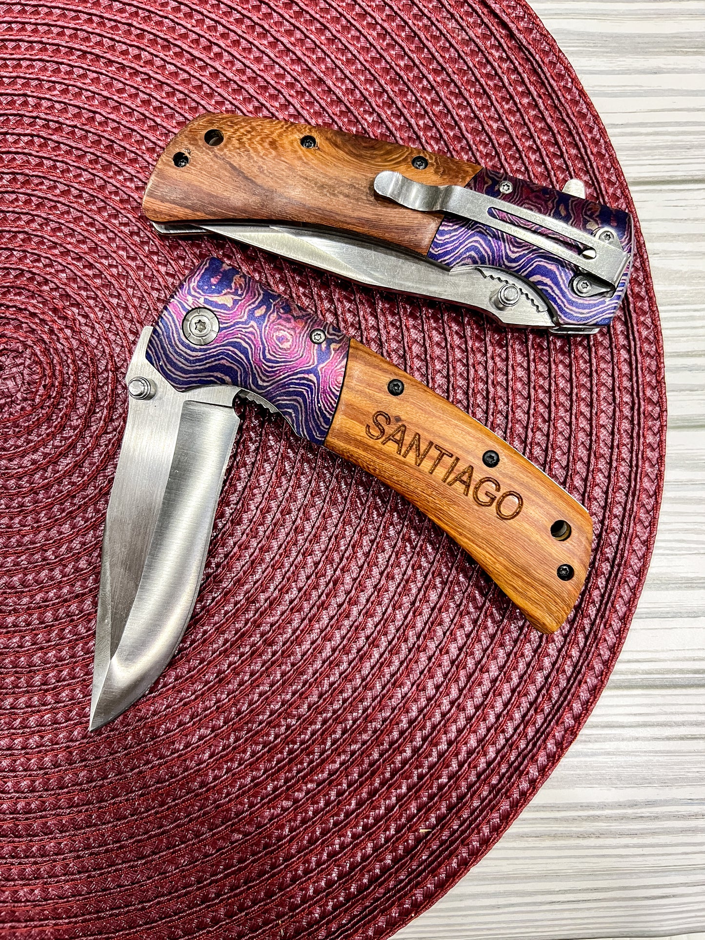 Personalized Custom Pocket Knife, Folding Knife