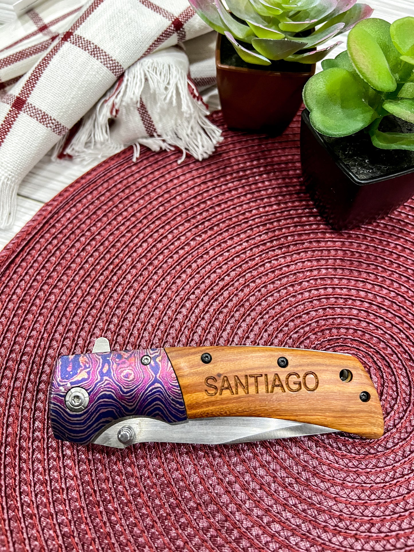 Personalized Custom Pocket Knife, Folding Knife