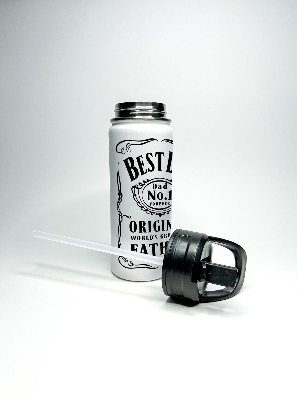 Worlds Greatest Dad Water Bottle 18/32 oz Stainless Steel Insulated Flasks