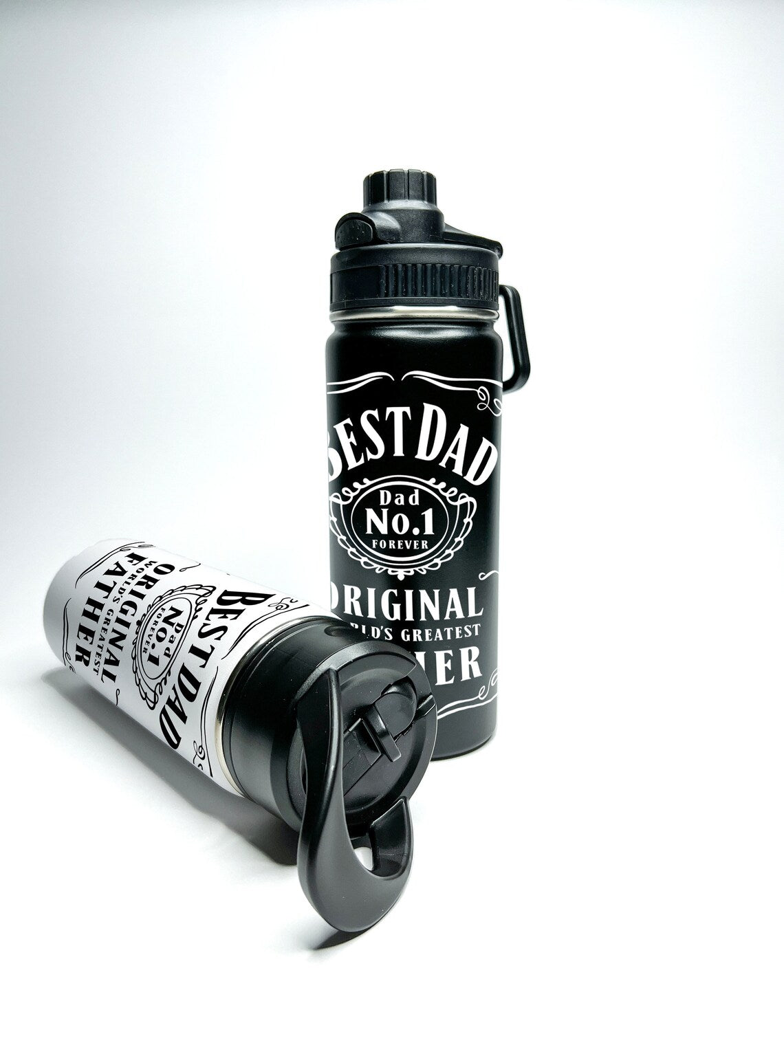 Worlds Greatest Dad Water Bottle 18/32 oz Stainless Steel Insulated Flasks