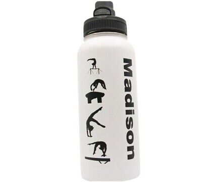 Personalized Insulated Sport Hydro Water Bottle Wide Mouth 32oz Photo & Engraved