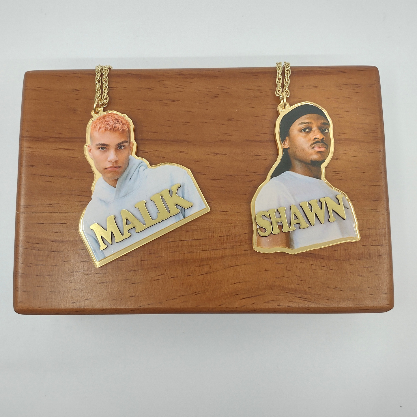 Custom UV Printed Photo Name Pendant