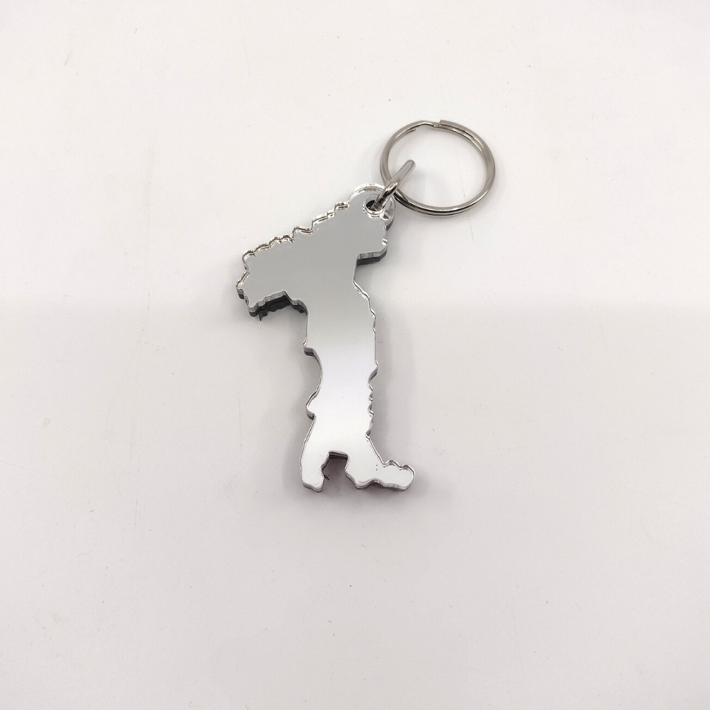 Custom Italian Boot Keychain, Personalized Name or Saying