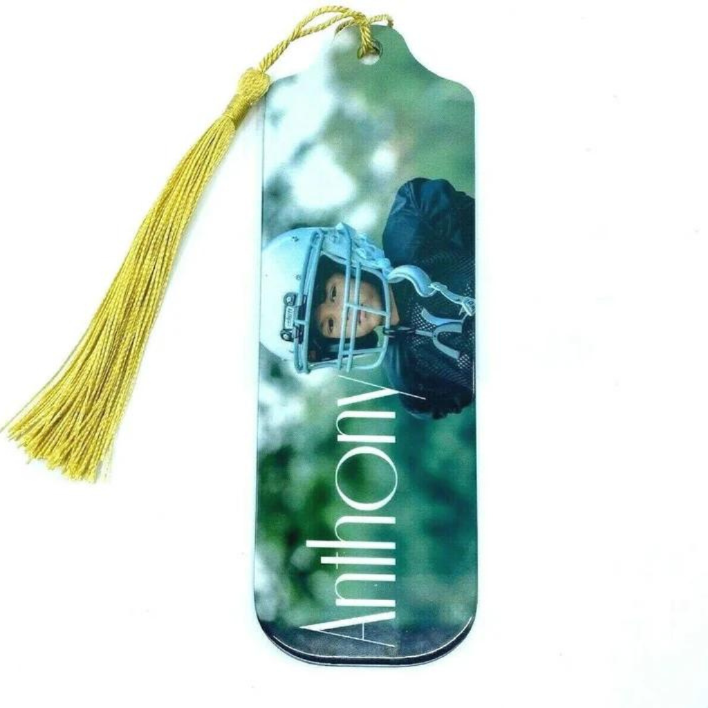 Custom Double-Sided Photo Acrylic Bookmark Personalized with Your Photo, UV Printed - A Gift That Entices Readers!