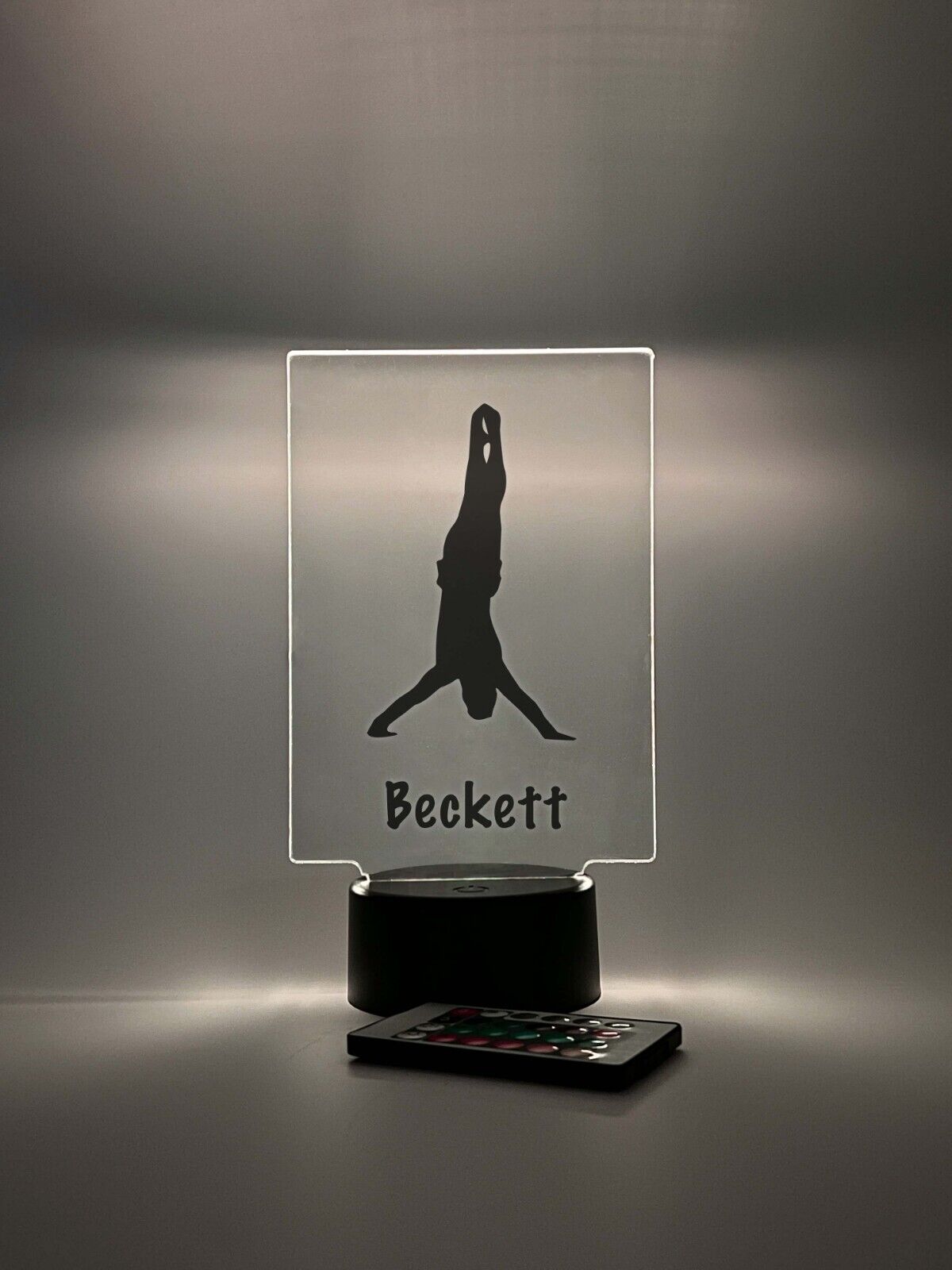 Personalized LED 16 Colors Light Up Stand Men's Gymnastics Sports Gymnast