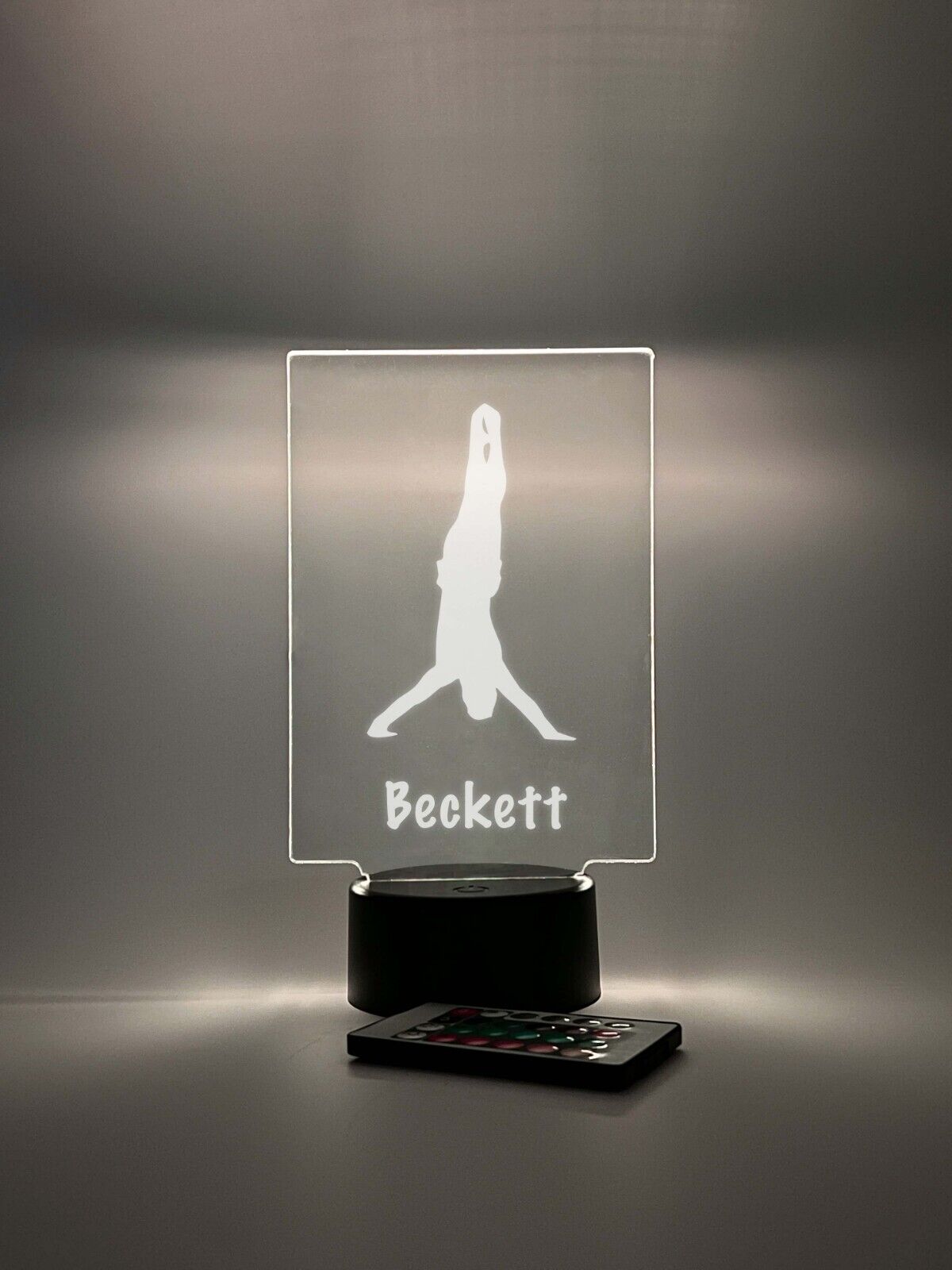 Personalized LED 16 Colors Light Up Stand Men's Gymnastics Sports Gymnast