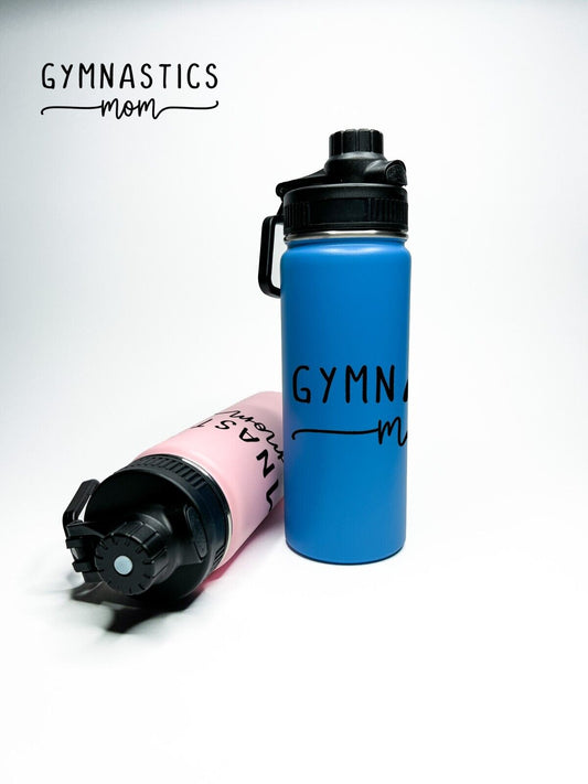 Personalized Insulated Stainless Steel Gymnastics Mom 18/32oz Hydro Bottle