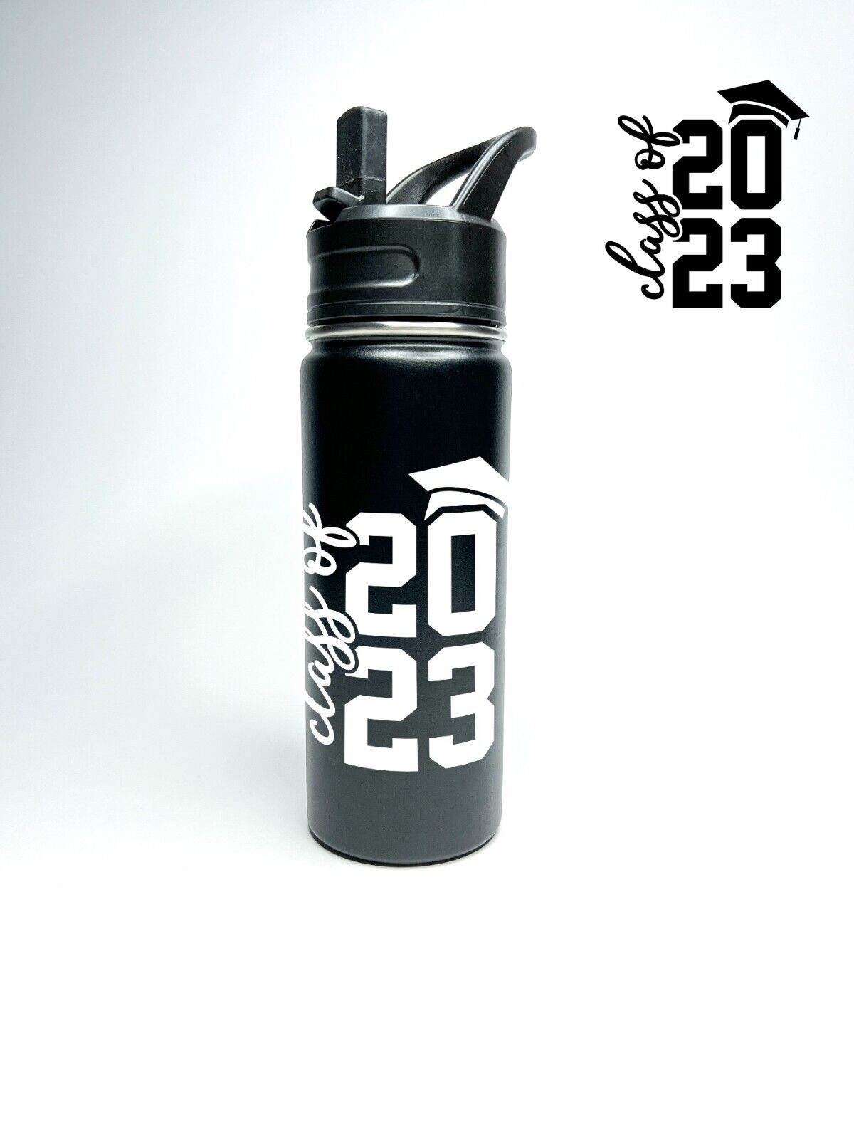 Personalized Insulated Stainless Steel Graduation 2023 GRAD 18/32oz Hydro Bottle