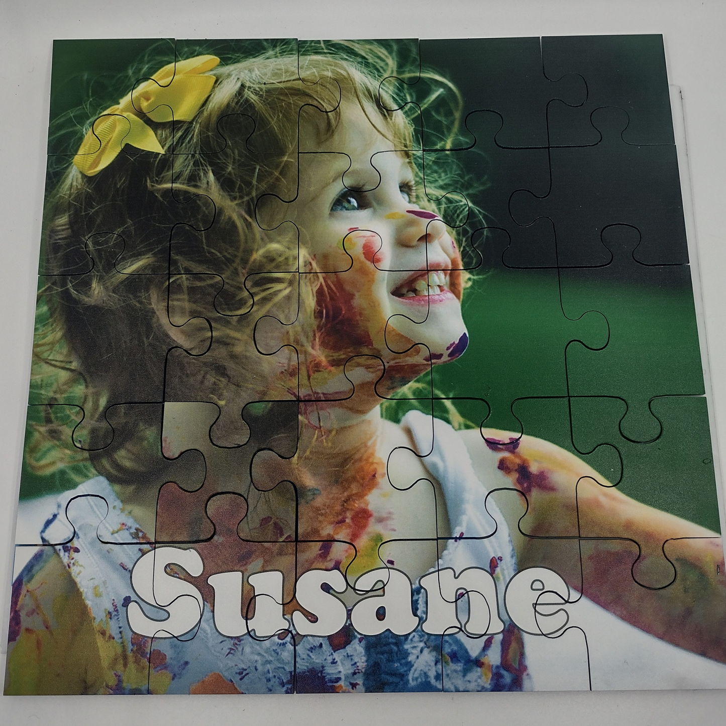 Custom Family Fun Jigsaw Photo Puzzle Premium Acrylic Personalized With Your Own Picture UV Printed Personalized Free Engraved Made To Order
