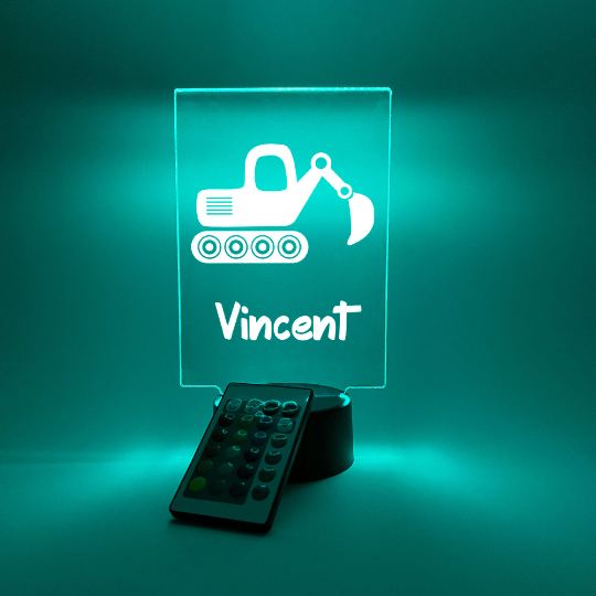 Custom Design Night Light Up Table LED Lamp