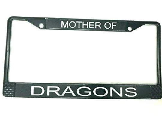 Custom Engraved Chrome License Plate Frame
