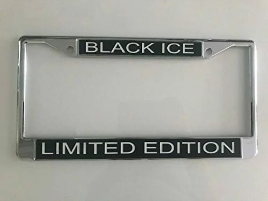 Custom Engraved Chrome License Plate Frame