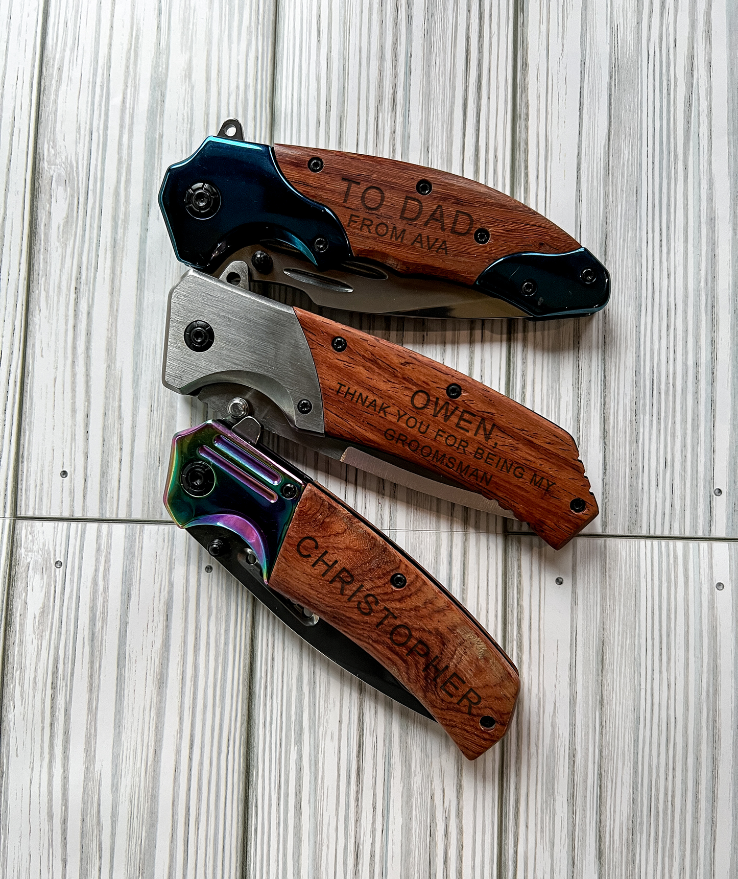 Personalized Custom Pocket Knife, Folding Knife