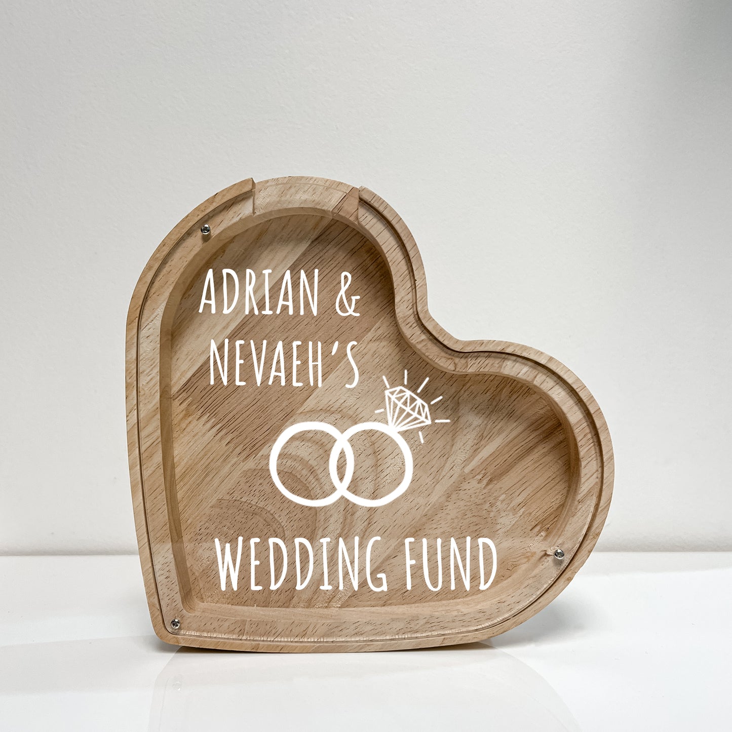 Personalized Wedding Fund Savings Banks