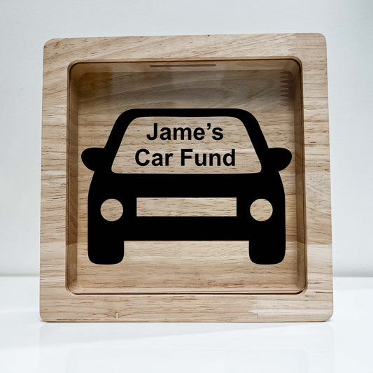Personalized Car Fund Savings Banks