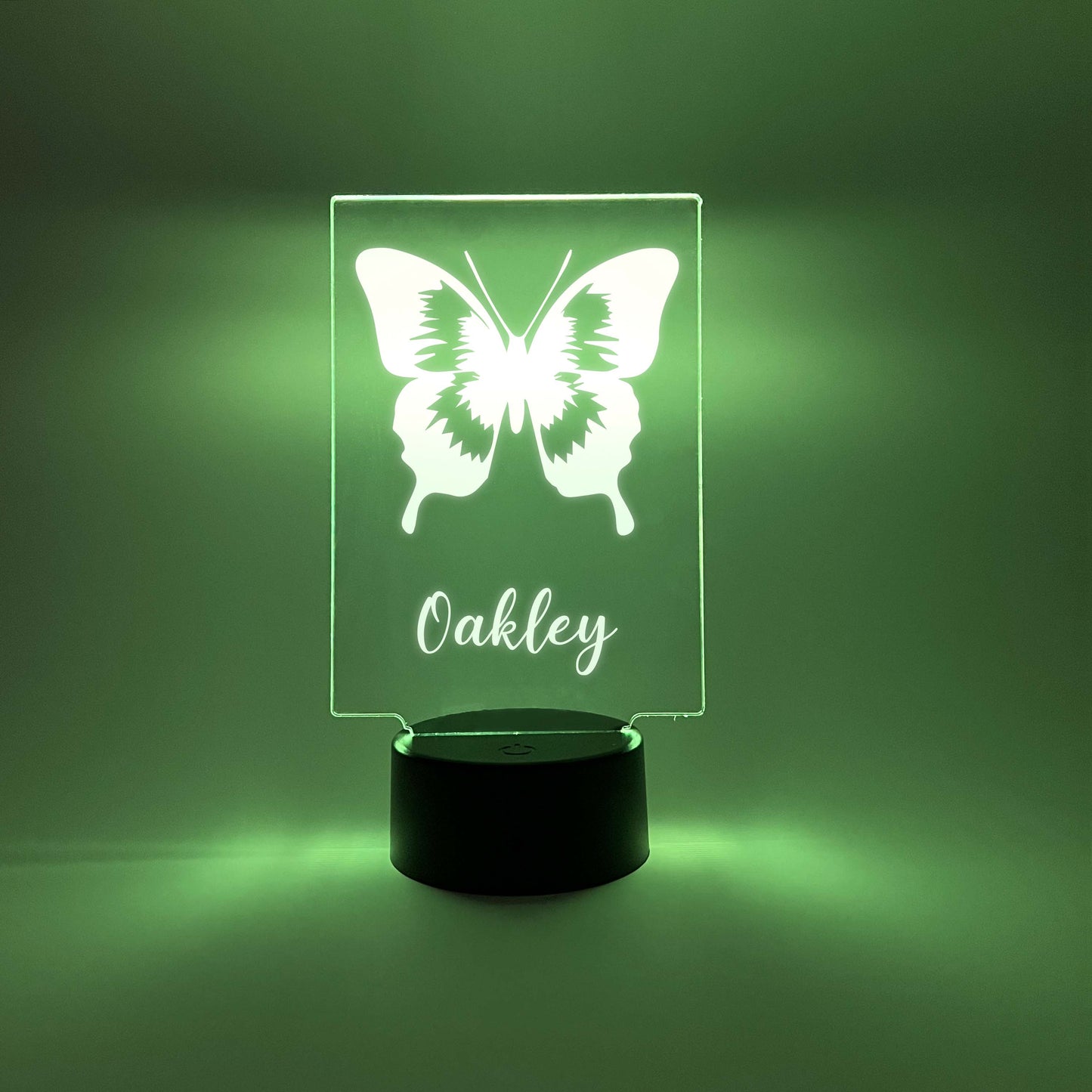 Custom Butterfly Design Night Light Up Table LED Lamp
