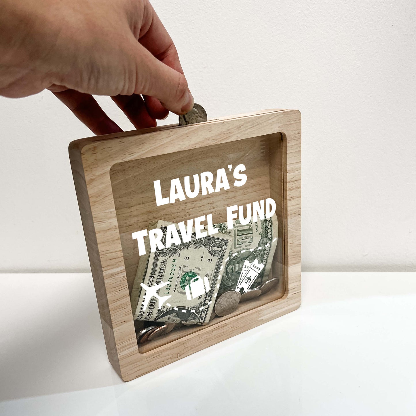 Personalized Travel Fund Savings Banks